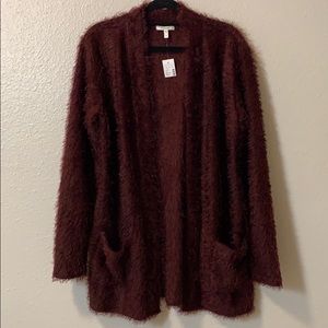 Maurices-Cozy Open Front Sweater